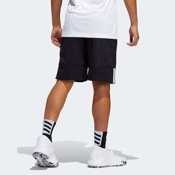 ADIDAS SPORTSWEAR Loosefit Sportbroek '3G Speed' in Zwart