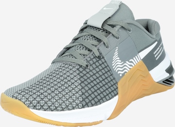 NIKE Athletic Shoes 'Metcon 8' in Grey: front