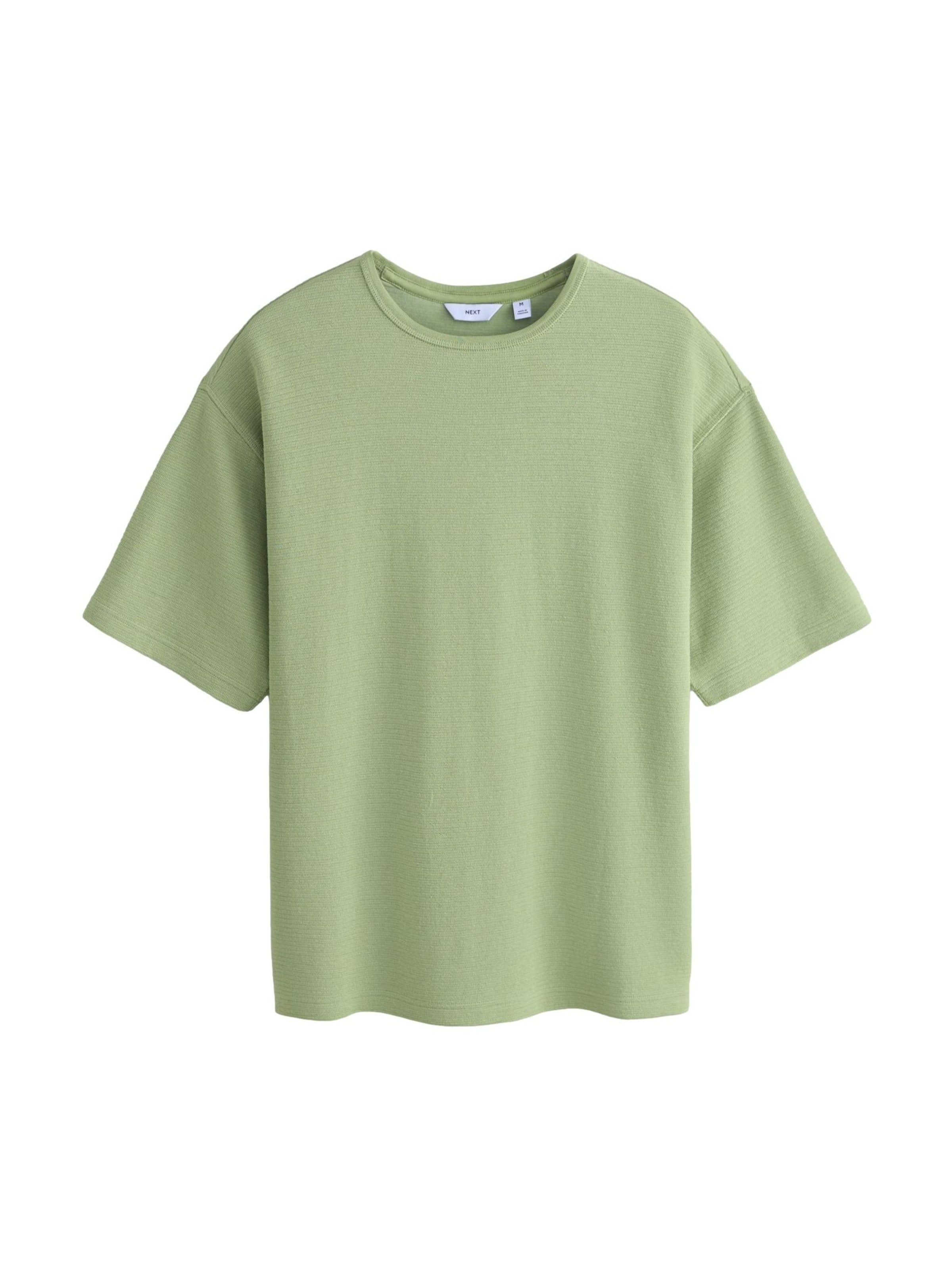 Next Shirt in Groen: voorkant