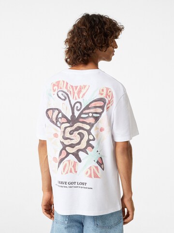 Bershka Bluser & t-shirts i hvid