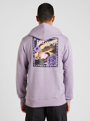 BILLABONG Sweatshirt 'FOUNDATION' i lila: framsida