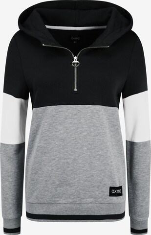 Oxmo Sweatshirt 'Omara' in Grijs: voorkant