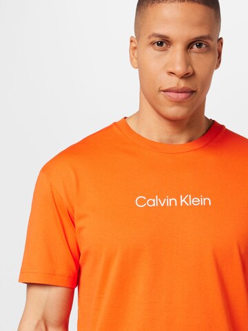 Calvin Klein T-Shirt 'Hero' in Orange