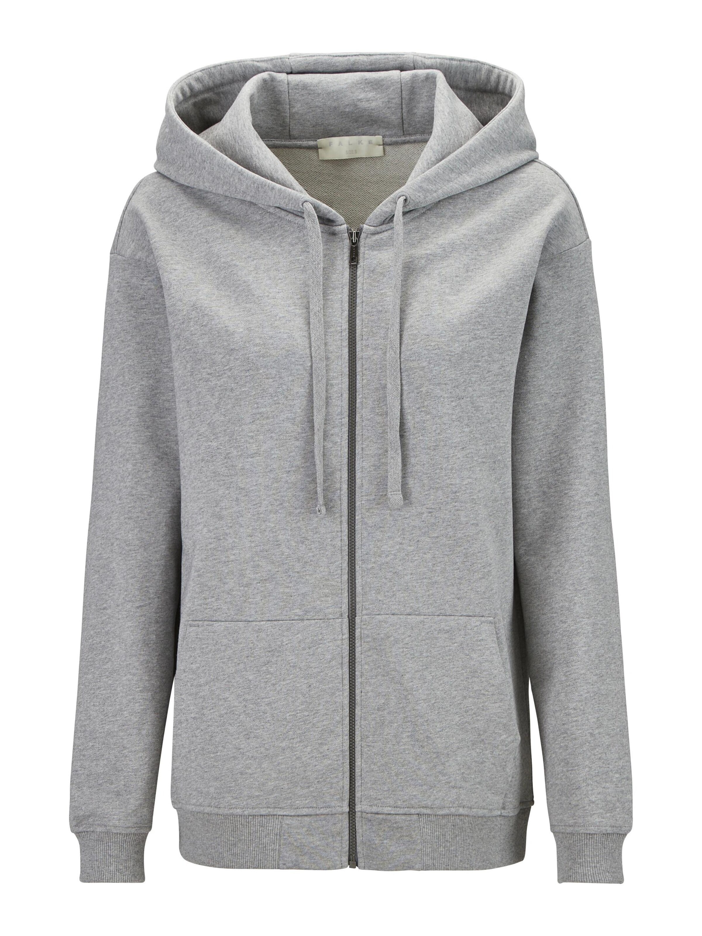 FALKE Sweatjacke 'Sweat'‌‌‌‌‌‌‌ in Grau
