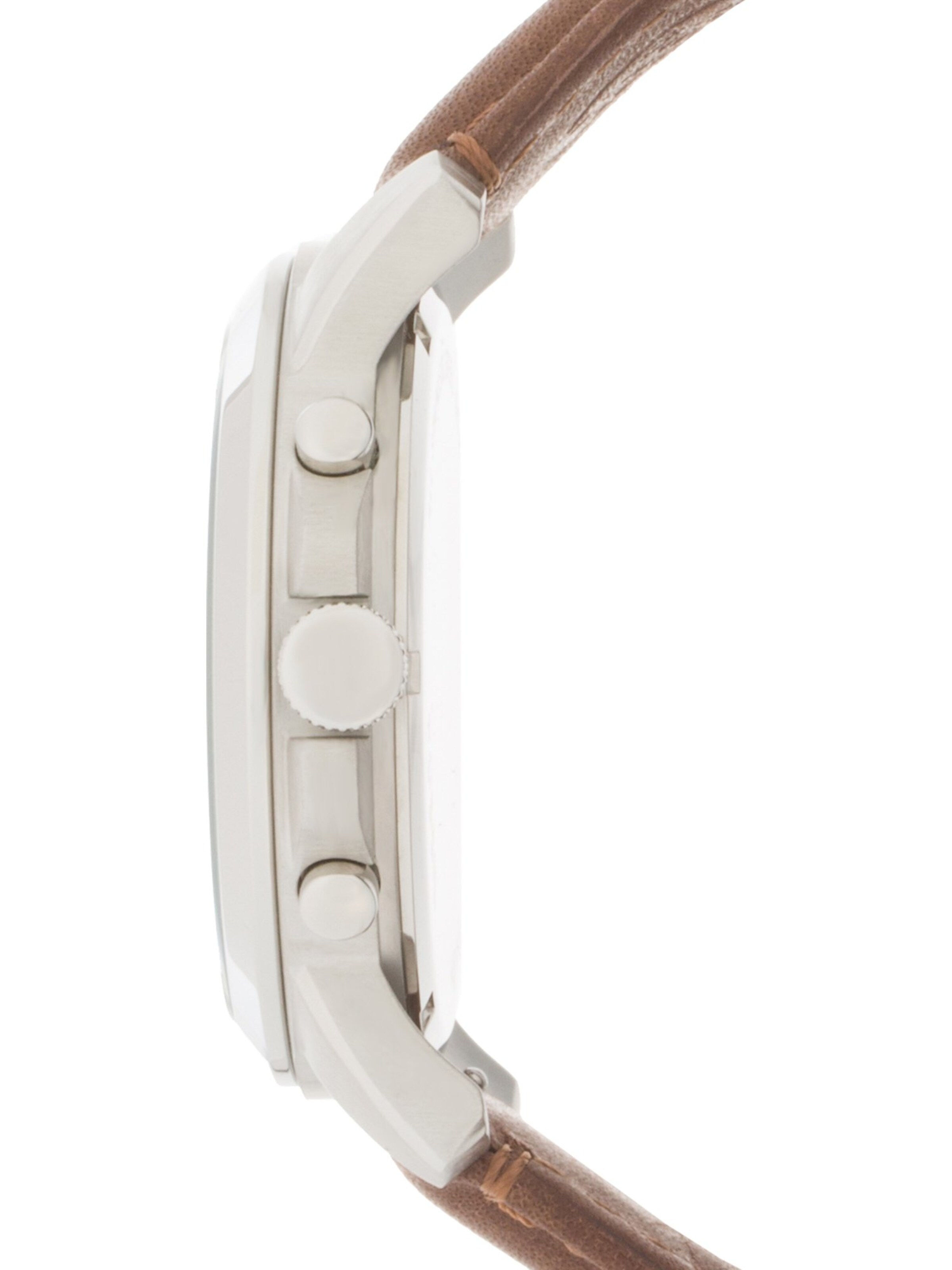 FOSSIL Αναλογικό ρολόι 'Grant' σε καφέ