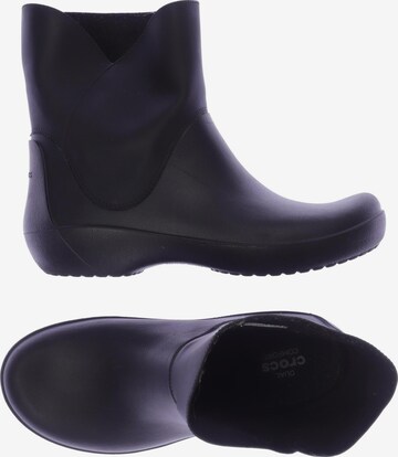 Crocs Stiefel 43,5 in Schwarz: predná strana