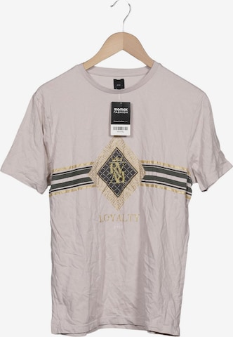 River Island T-Shirt M in Beige: Vorderseite
