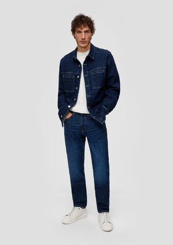 s.Oliver Tapered Jeans '360°' in Blau