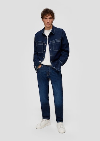 s.Oliver Tapered Jeans '360°' in Blauw