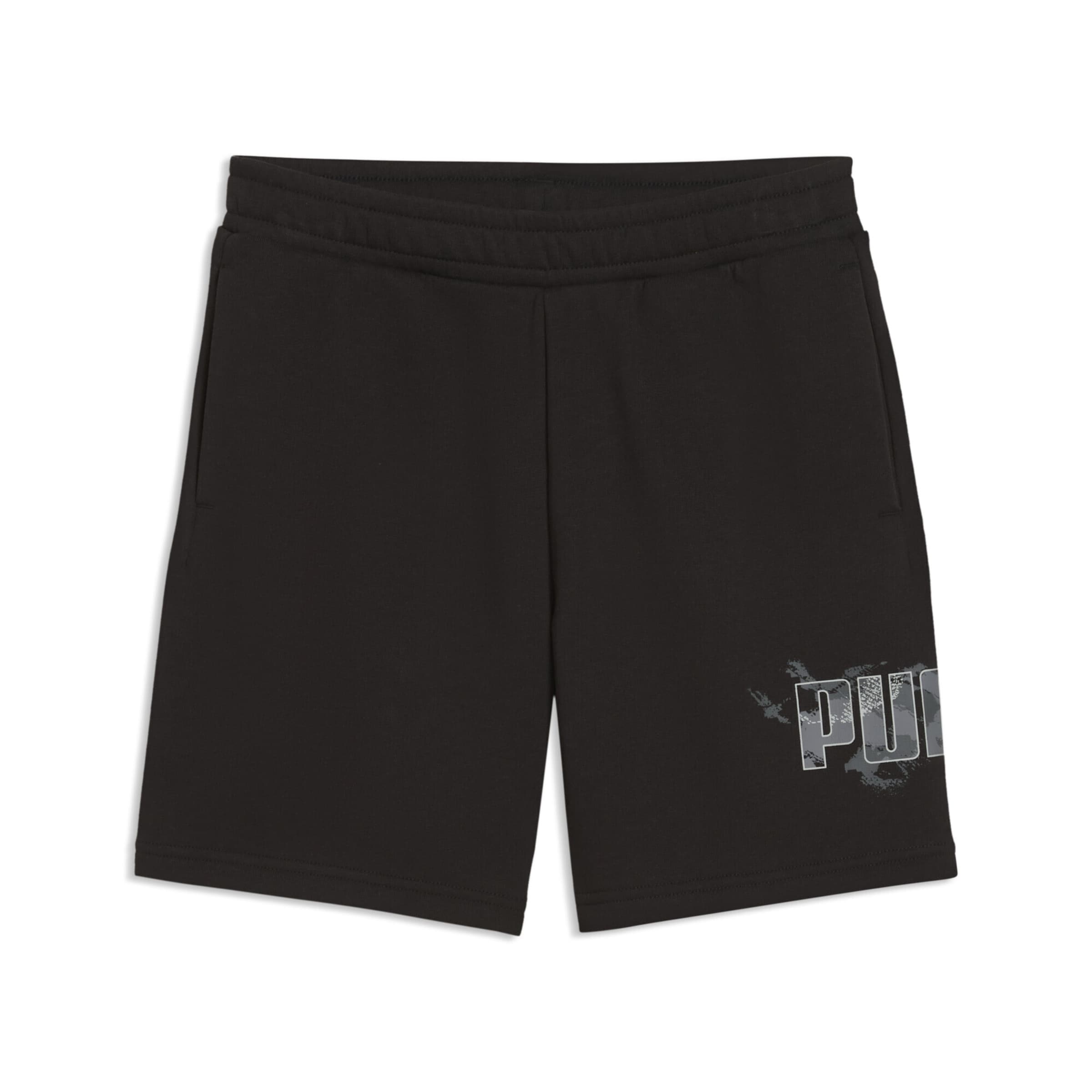 PUMA Regular Shorts 'Essentials' in Schwarz: Vorderseite