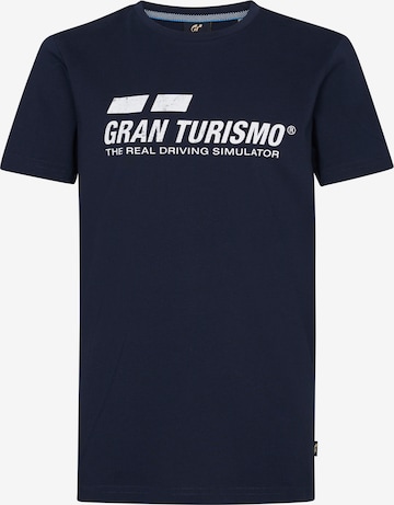 Petrol Industries Tričko - Modrá: predná strana