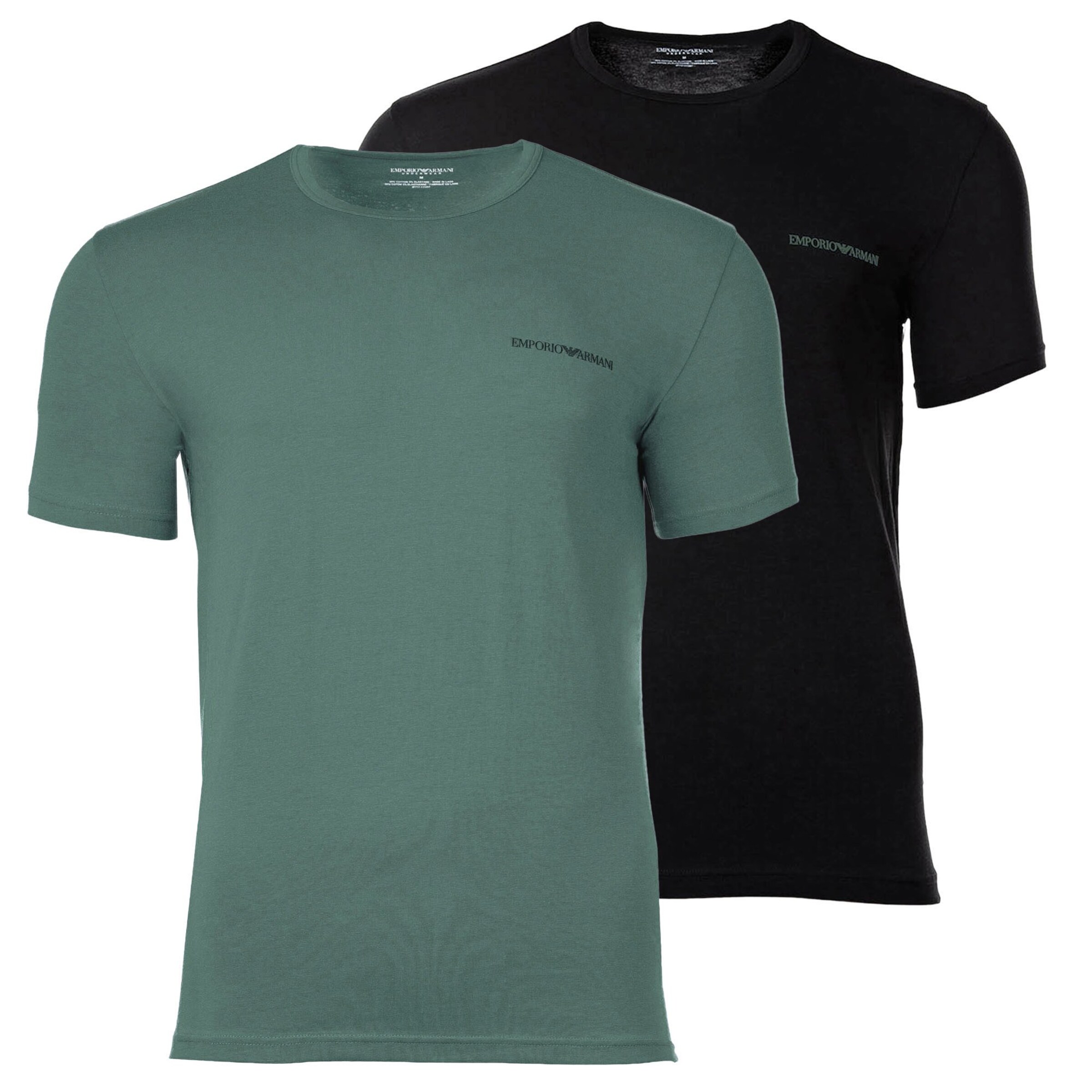 Emporio Armani Shirt in L in Blue / Green, Item view