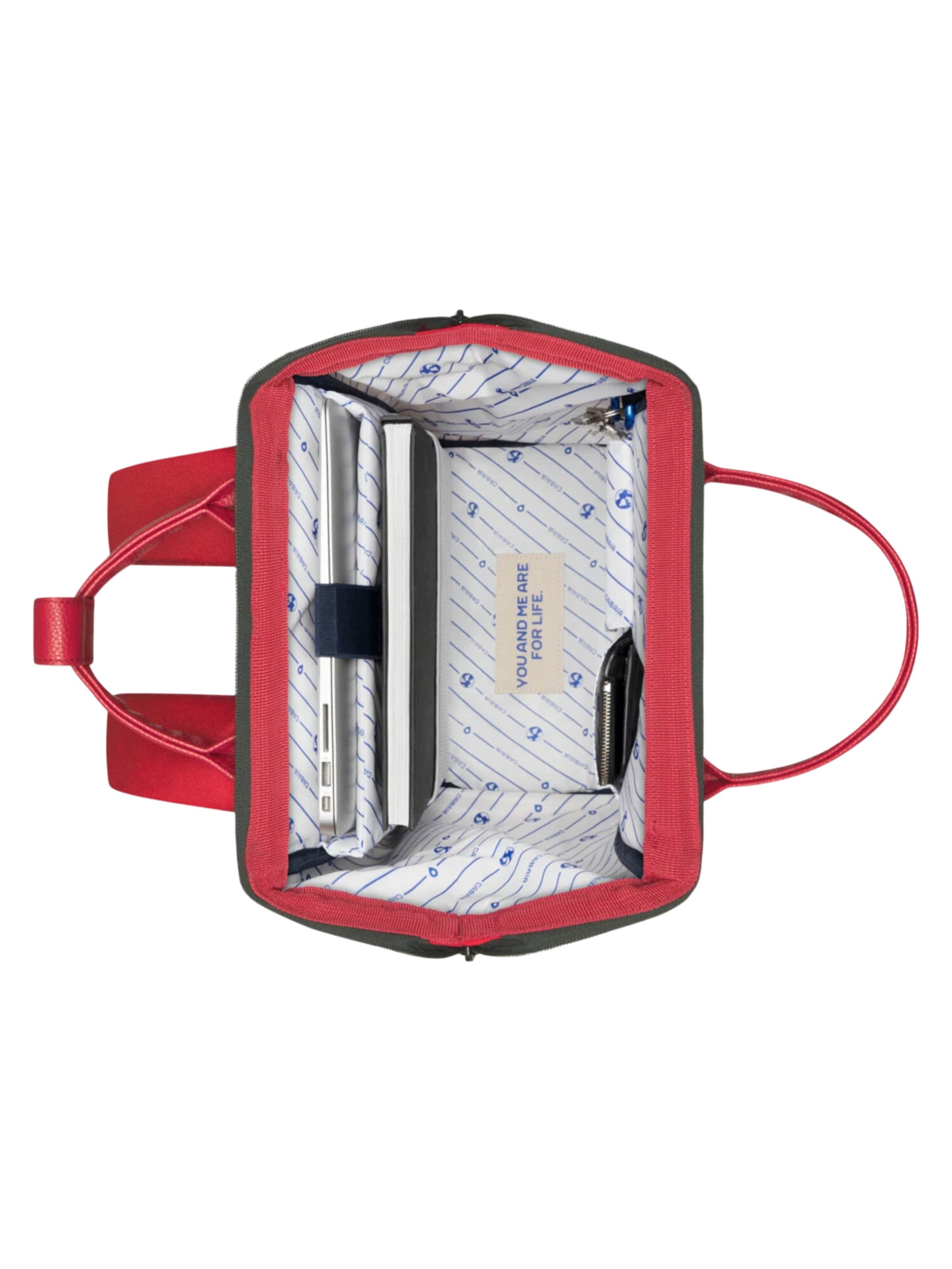 Cabaia Backpack 'Akranes M' in Red