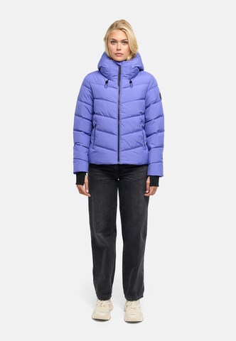 MARIKOO Winterjas in Lila