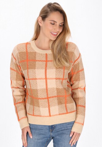 usha BLUE LABEL - Jersey en beige: frente