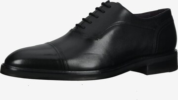 Baldessarini Lace-Up Shoes in Black: front