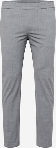 Tommy Hilfiger Tailored Normální Kalhoty 'HAMPTON' – šedá: přední strana