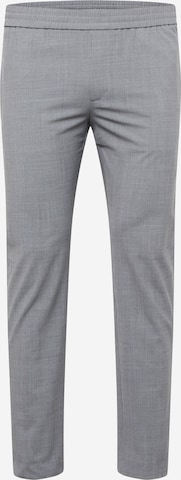 Tommy Hilfiger Tailored Regular Broek 'HAMPTON' in Grijs: voorkant