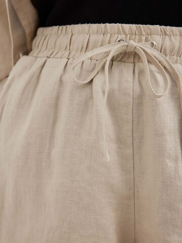 NA-KD Regular Pants in Beige