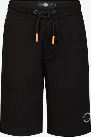 Petrol Industries Trousers in Black: front