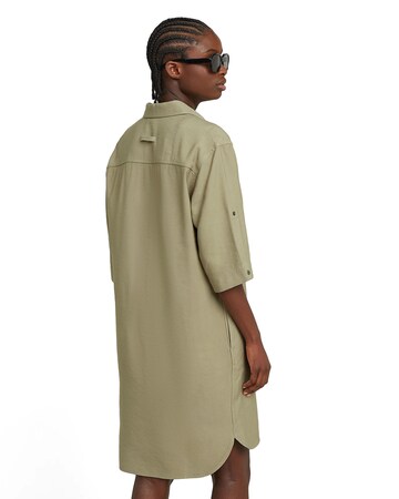 G-STAR Shirt dress 'Shirt' in Green