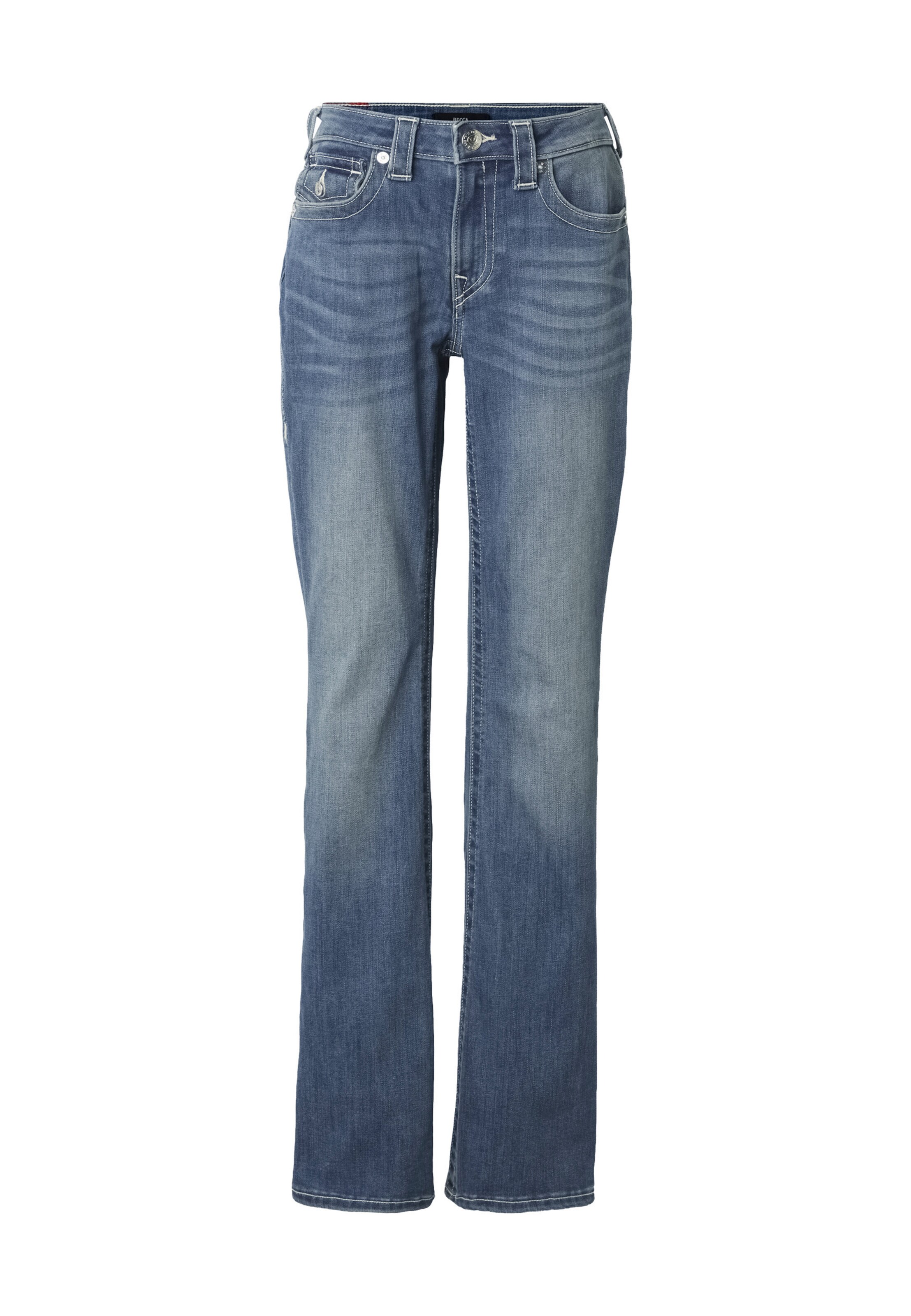 True Religion Bootcut Džíny 'Becca' – modrá: přední strana