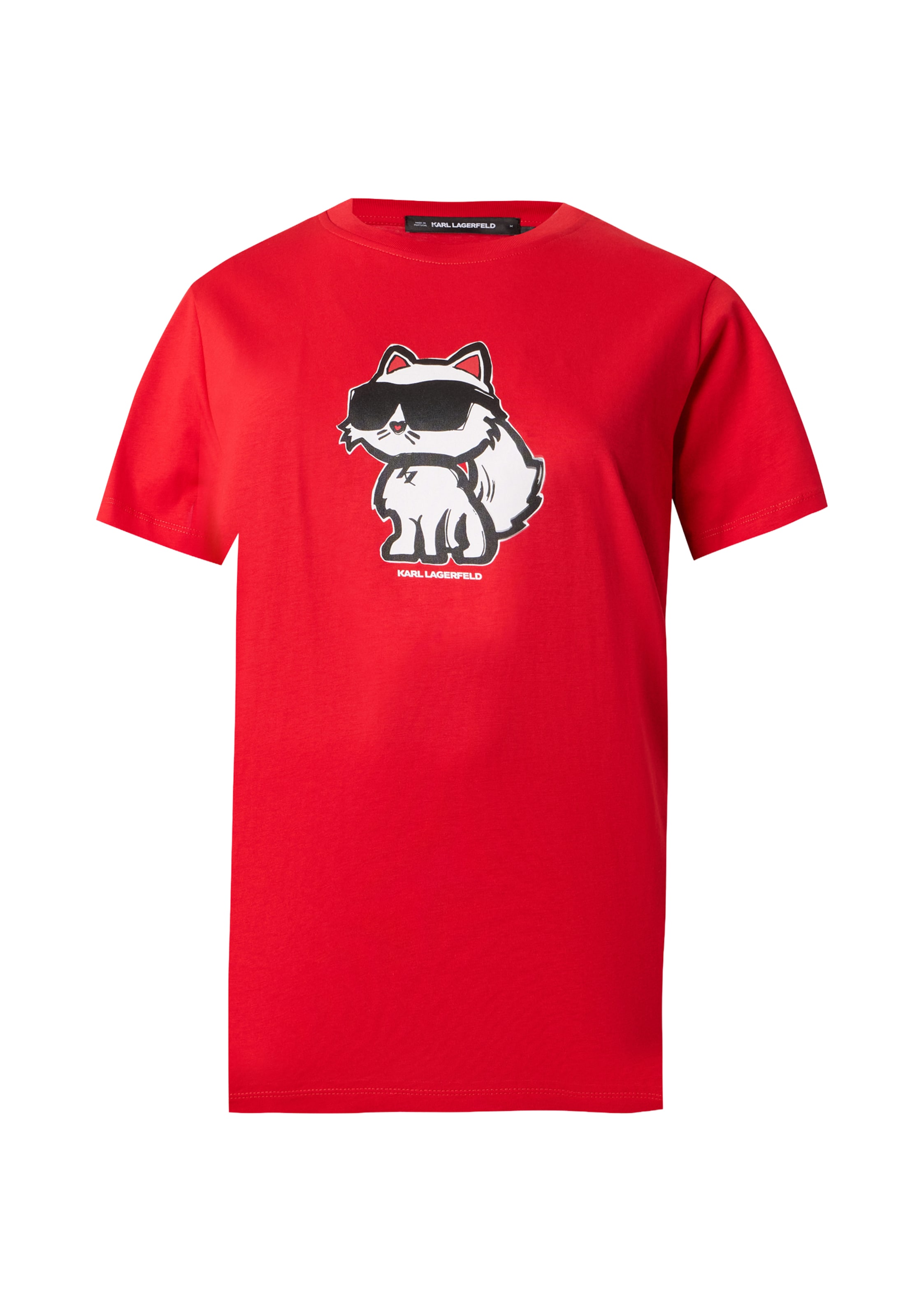 Karl Lagerfeld - Camiseta en rojo: frente