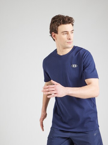 Maglia funzionale di UNDER ARMOUR in blu: frontale