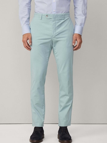 Hackett London Slim fit Chino trousers 'Kensington' in Green: front