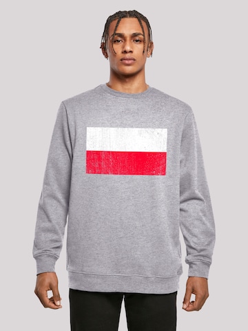 F4NT4STIC Sweatshirt in Grau: Vorderseite