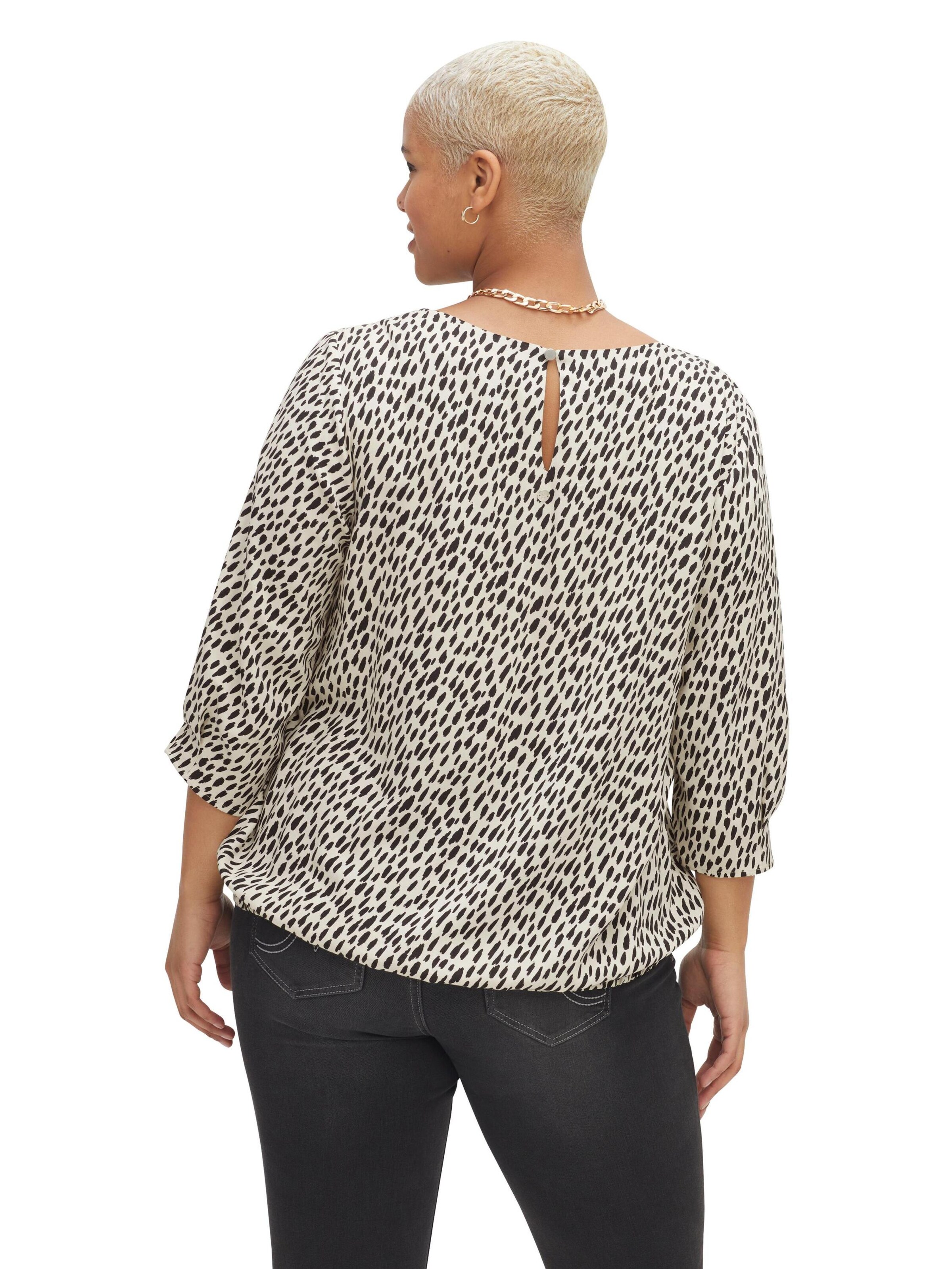 SHEEGO - Blusa en beige