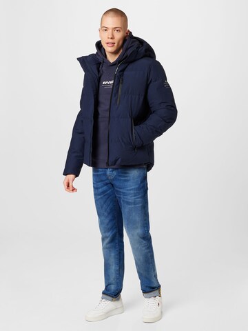 ECOALF - Chaqueta de invierno 'BAZON' en azul