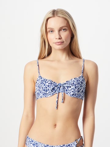 Hunkemöller Balconette Bikiniöverdel 'Morocco' i vit: framsida