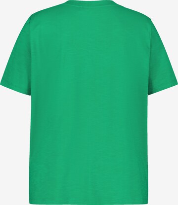 SAMOON T-Shirt in Grün