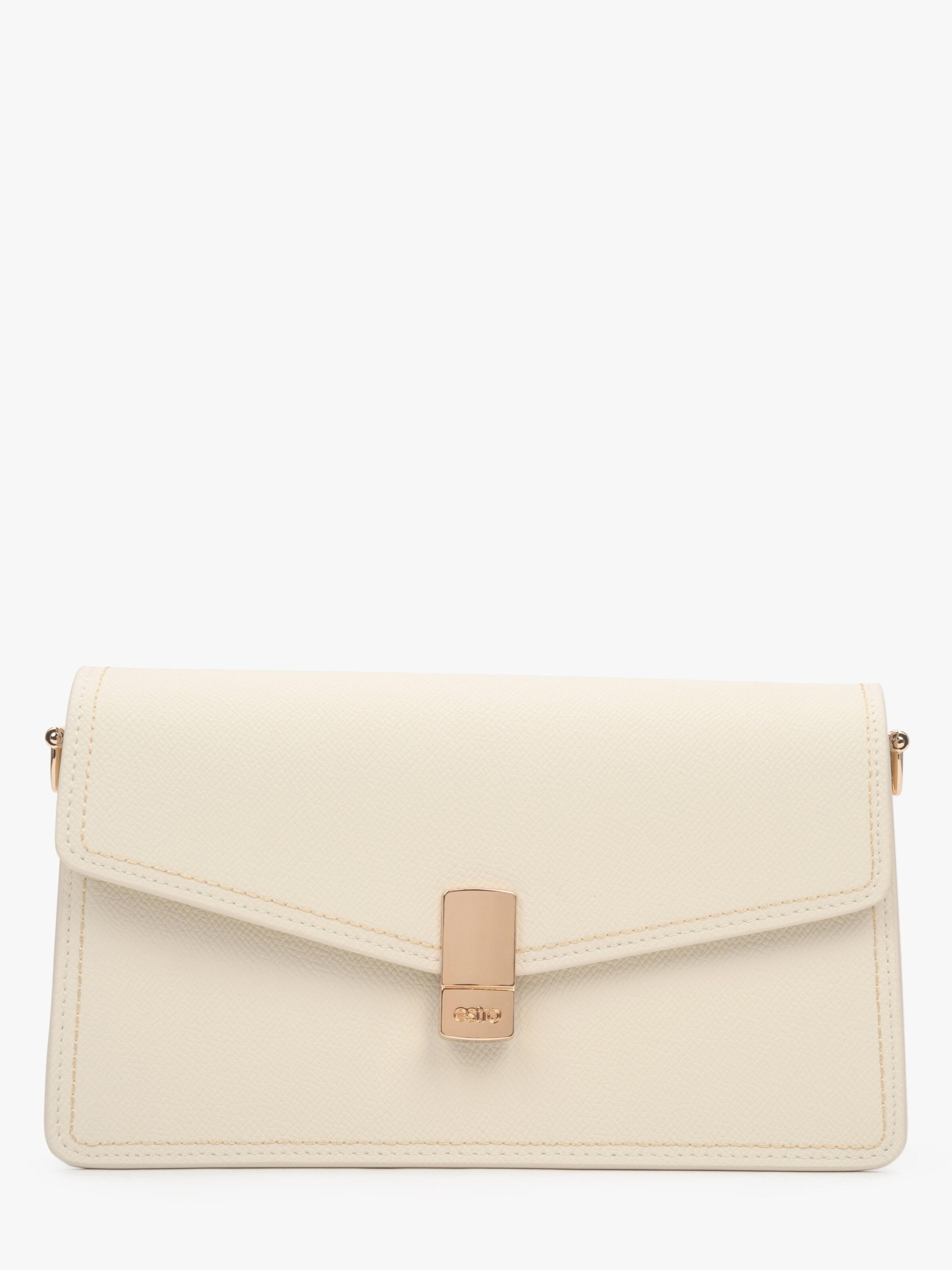 Estro Axelremsväska '87443' i beige: framsida