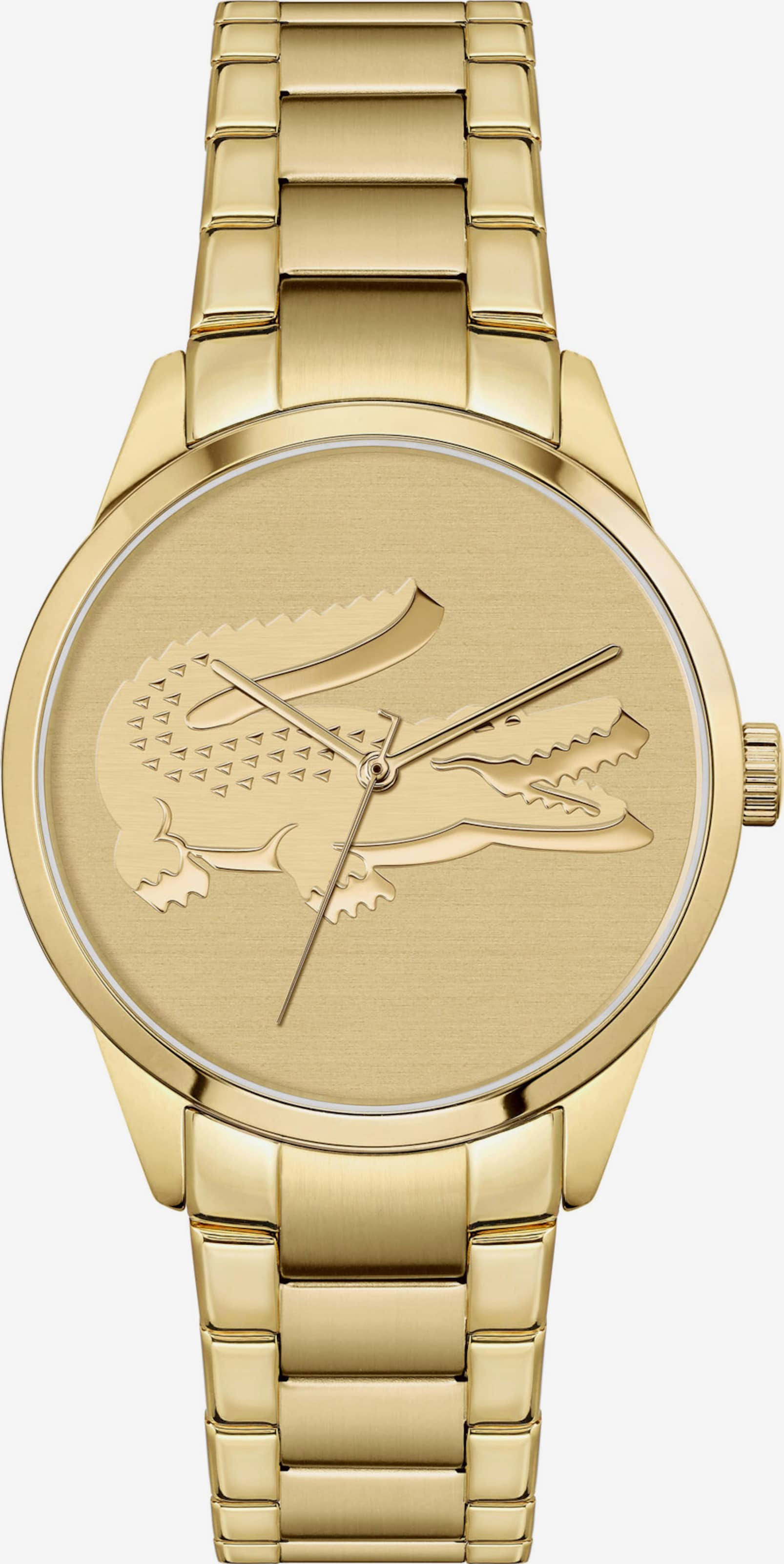 Metal linje whisky beundre LACOSTE Uhr in Gold | ABOUT YOU