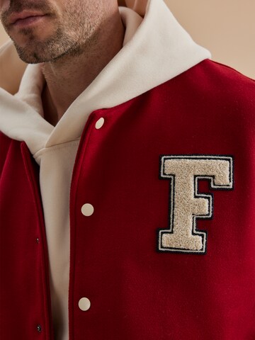 DAN FOX APPAREL Between-season jacket 'Gerrit' in Red