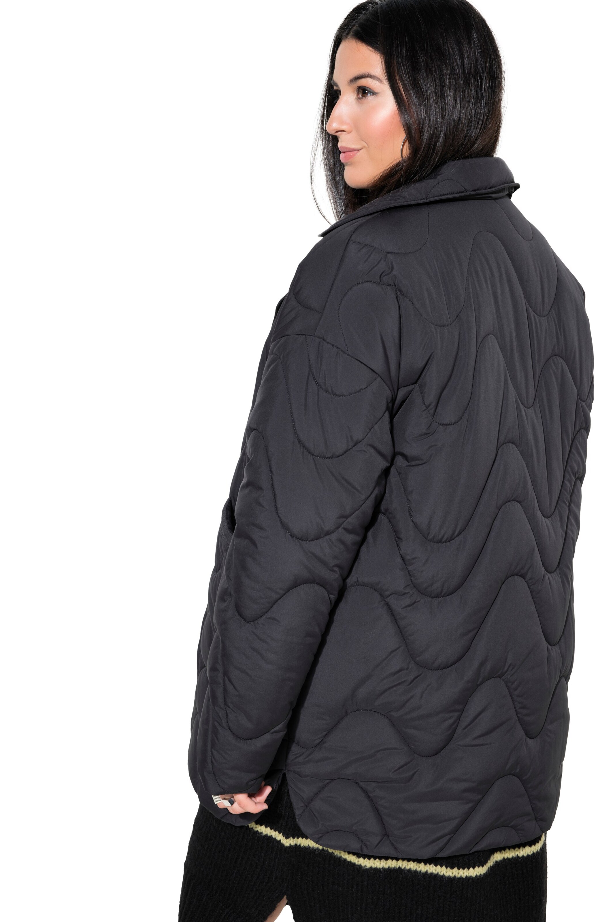 Studio Untold Tussenjas in Zwart