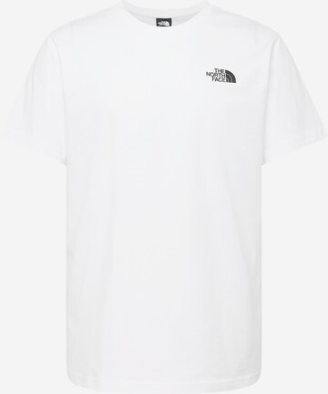 THE NORTH FACE Shirt 'REDBOX CELEBRATION' in White: front