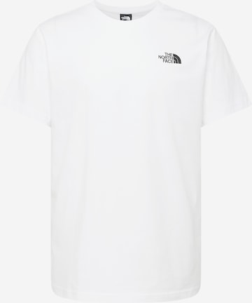 THE NORTH FACE - Camisa 'REDBOX CELEBRATION' em branco: frente