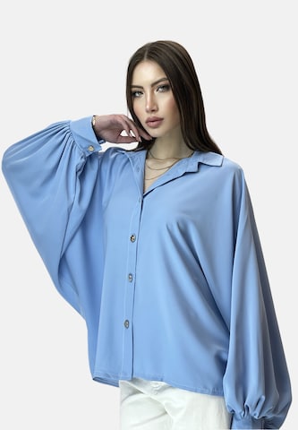 Elara Bluse in Blau