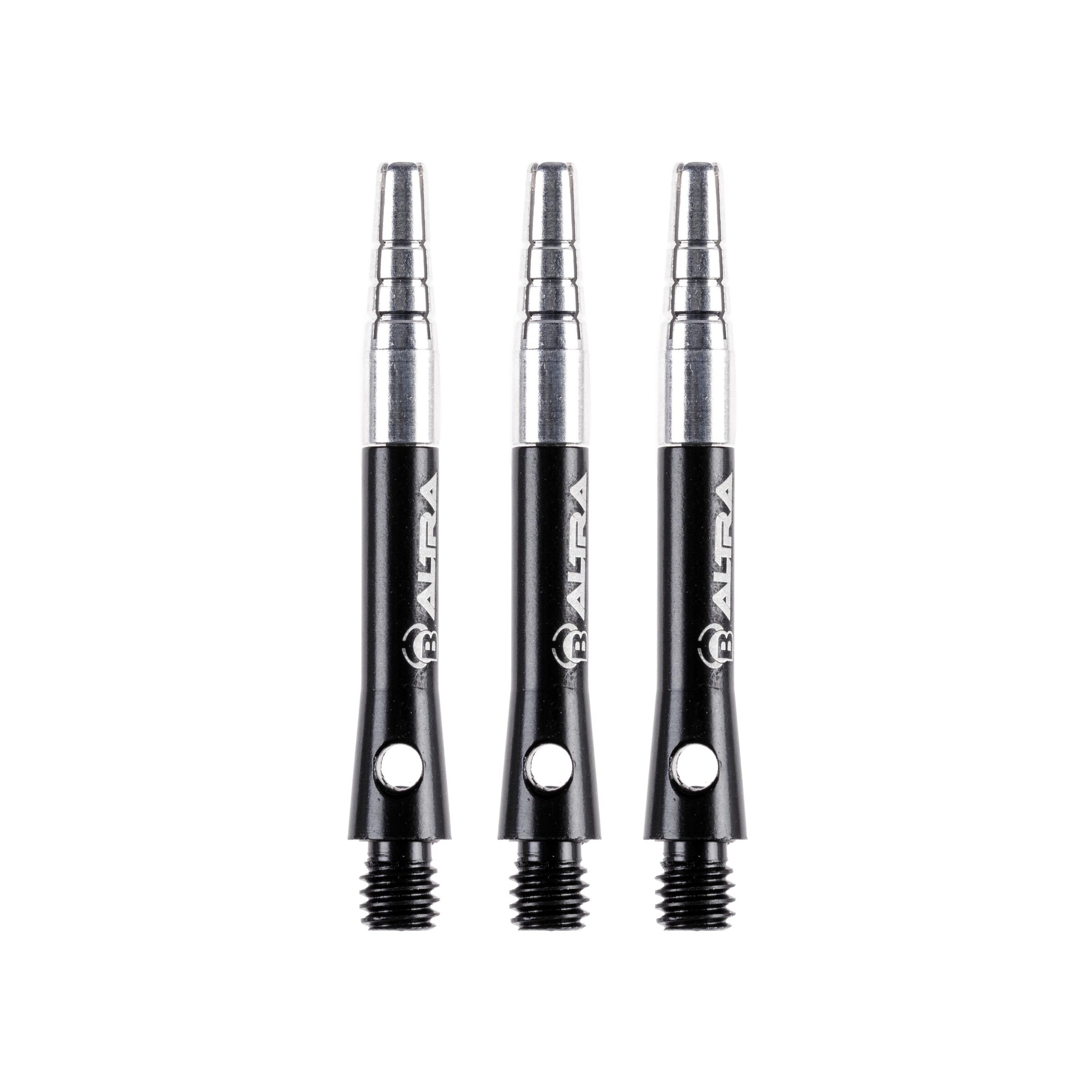 BULL'S Dartpfeil in Schwarz: Vorderseite