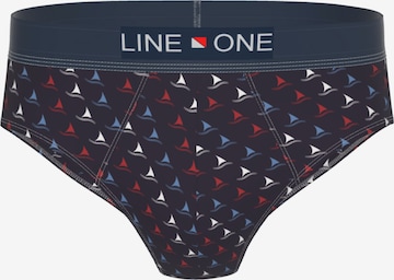 Slip Line One en bleu : devant