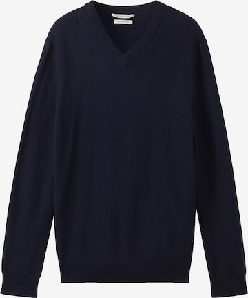 Pull-over TOM TAILOR en bleu : devant