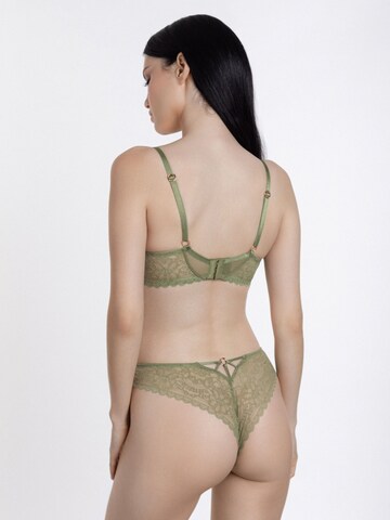 Marc & André T-shirt Bra 'Modern Muse' in Green