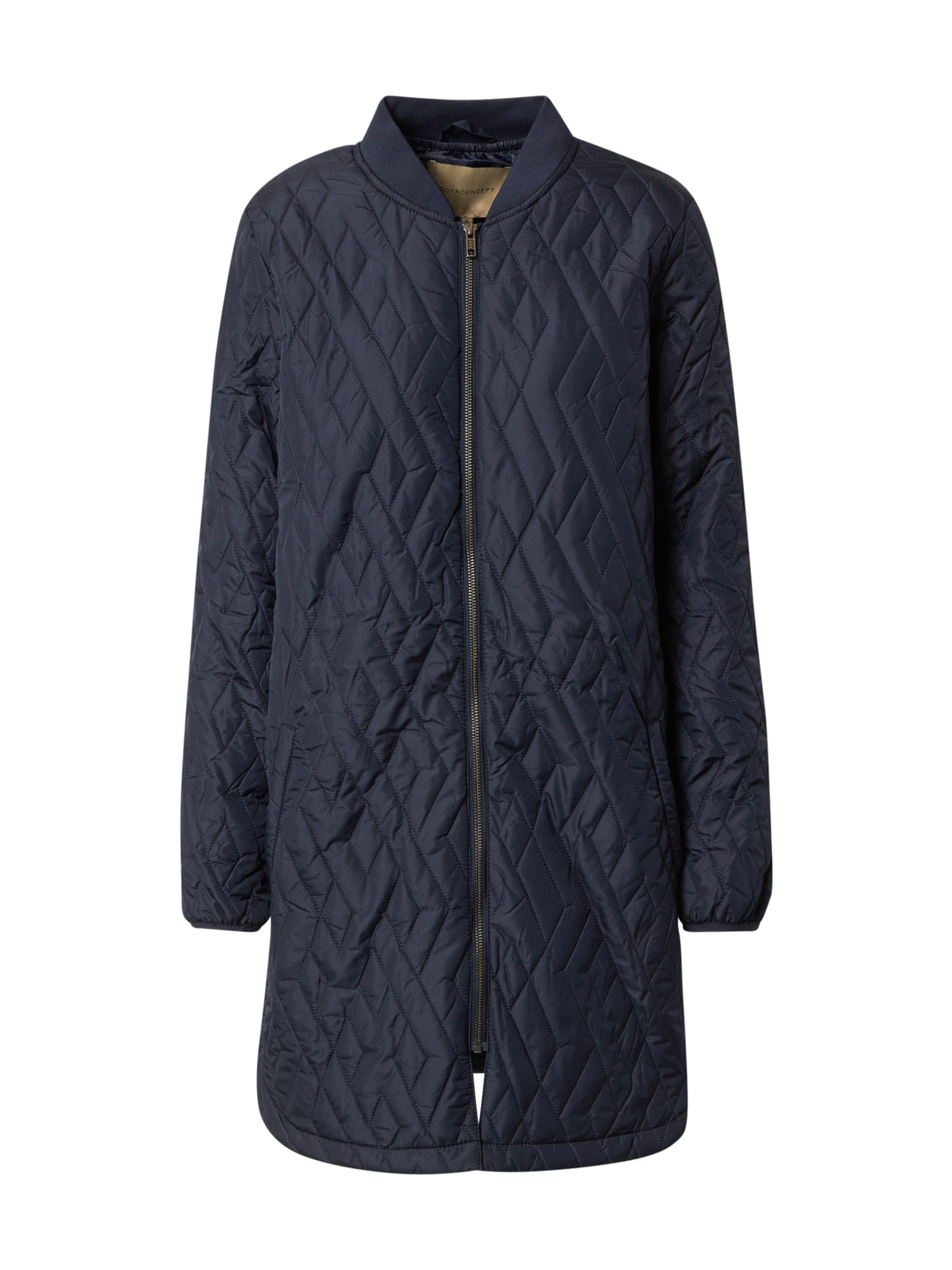 Soyaconcept Mantel 'Fenya' in Blau: Vorderseite