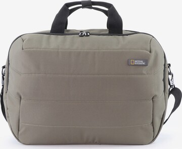 National Geographic Aktentas 'Pro' in Beige: voorkant