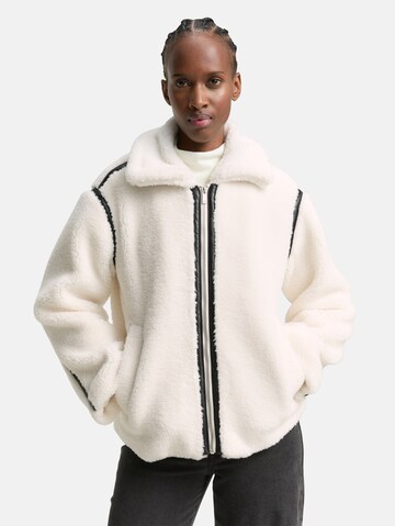 TOM TAILOR DENIM Jacke in Beige: Vorderseite