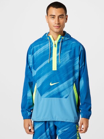 NIKE Sportjacke in Blau: predná strana