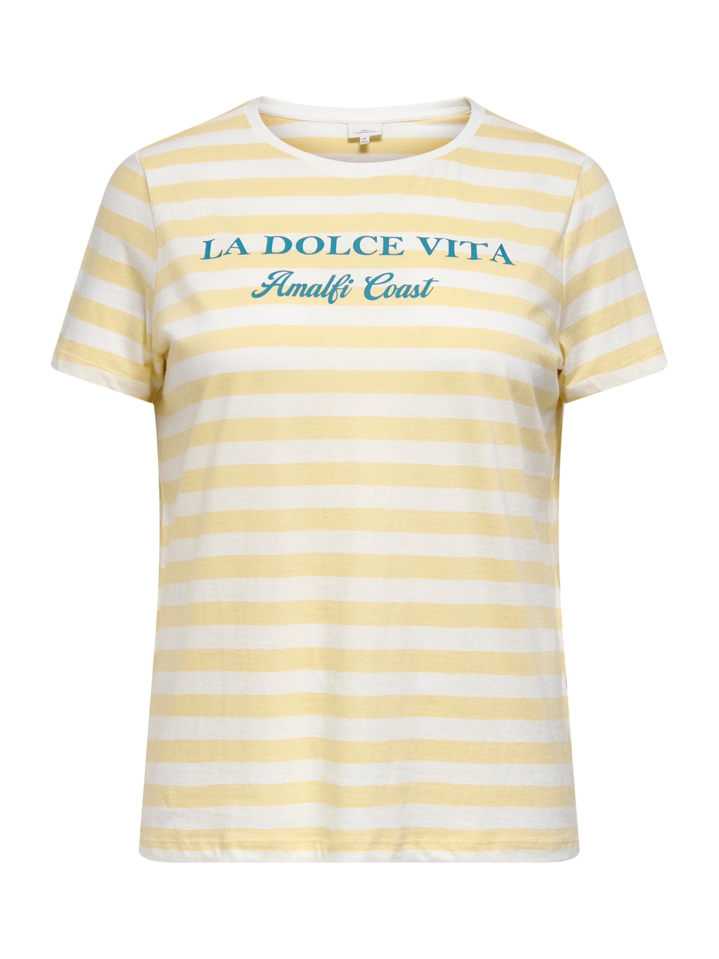 ONLY Carmakoma Tričko – žlutá: přední strana